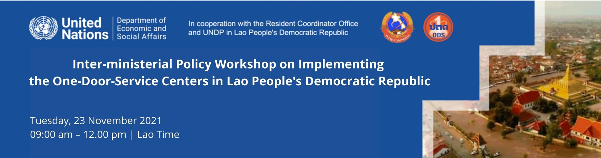 Inter-Ministerial Policy Workshop on Implementing the One-Door-Service Centers (ODSCs) in Lao