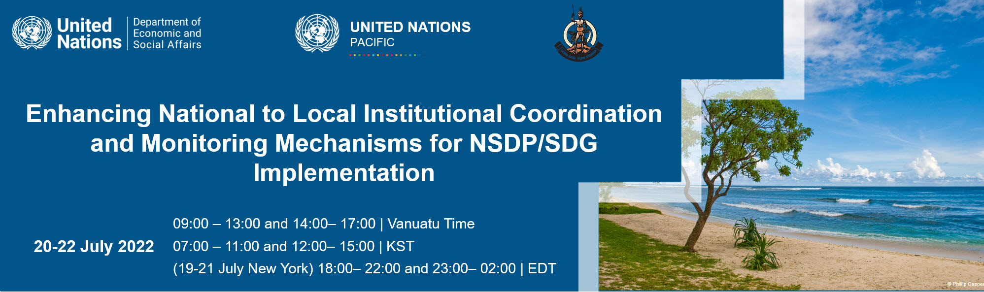 Enhancing National to Local Institutional Coordination and Monitoring Mechanisms for NSDP/SDG Implementation in Vanuatu
